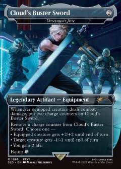 Umezawa's Jitte - Cloud's Buster Sword Secret Lair Drop - Final Fantasy